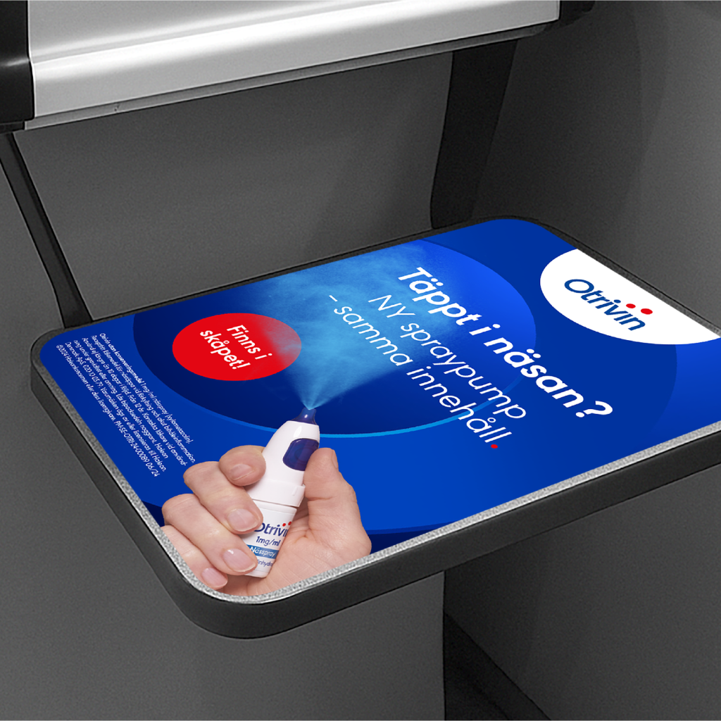 Case apotek lansering av produktserie otrivin haleon kundkorgshylla dvh