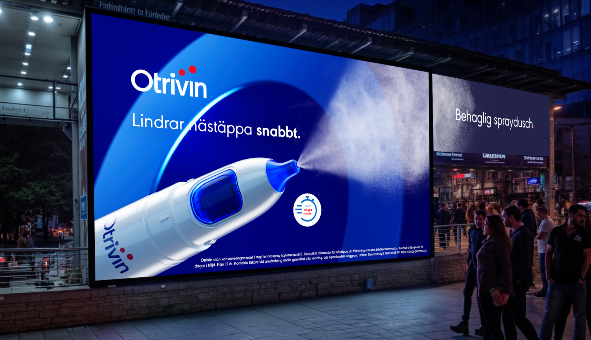 Case apotek lansering av produktserie otrivin haleon ooh