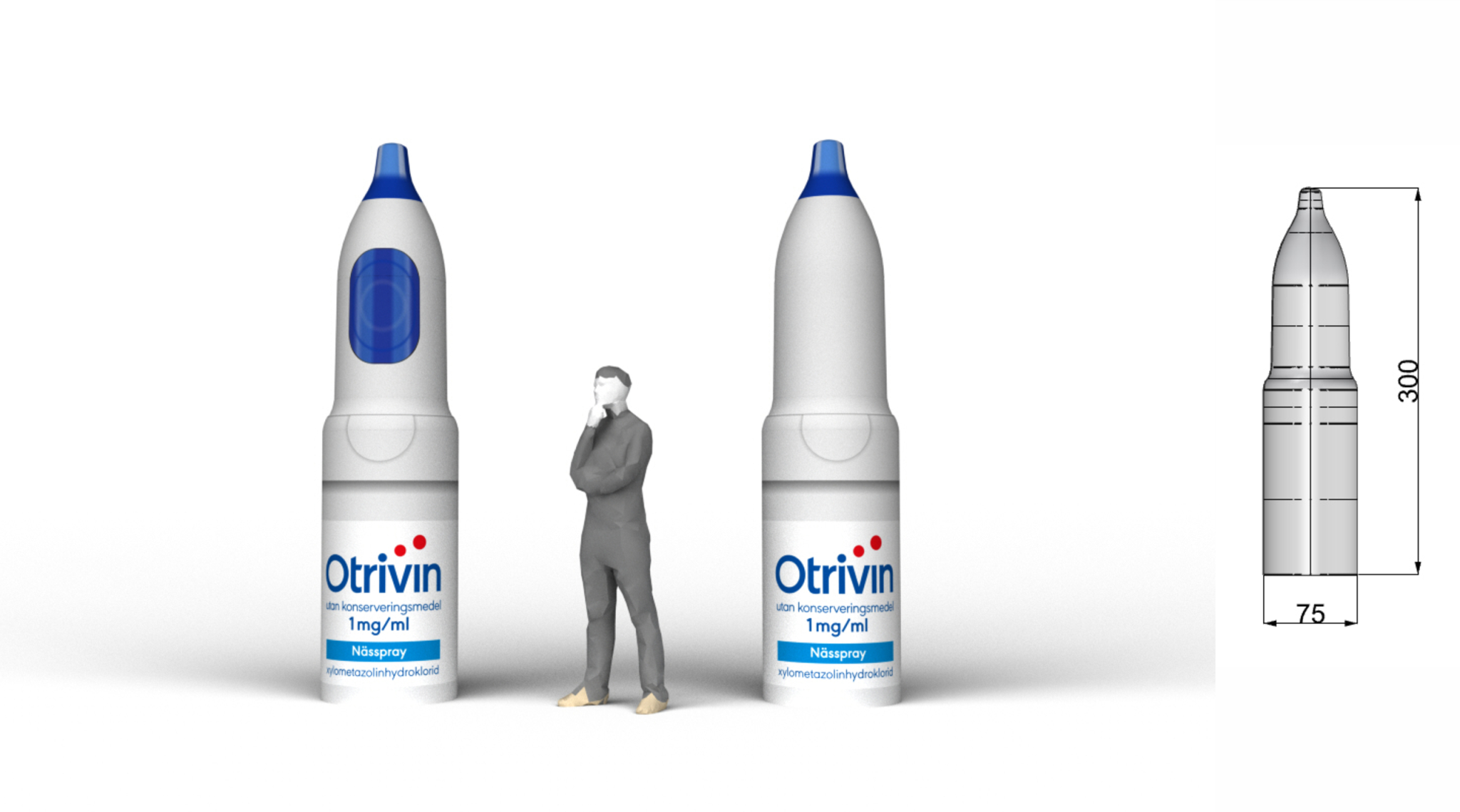 Case apotek lansering av produktserie otrivin haleon uppblasbar flaska