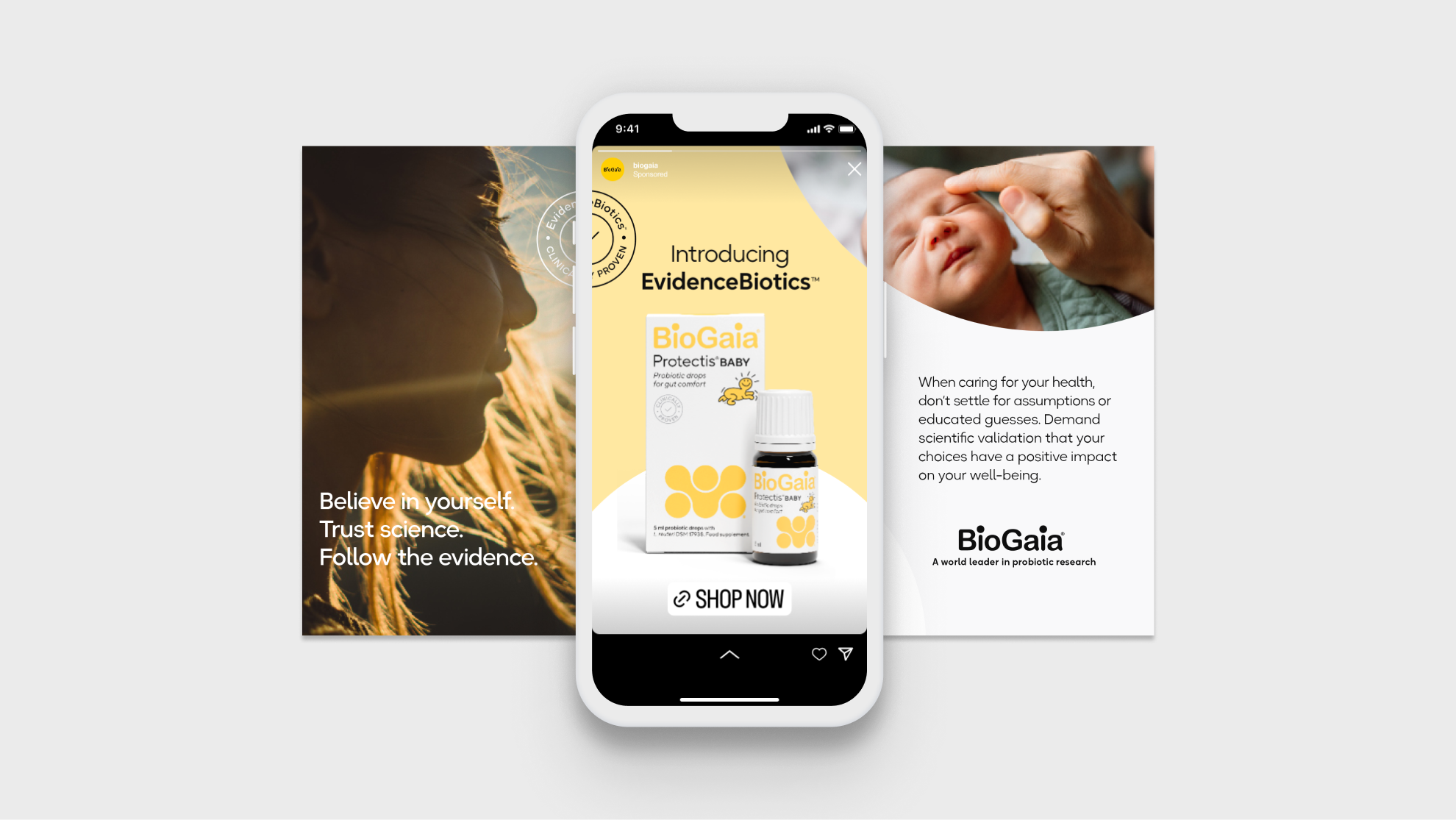 Case apotek lansering evidencebiotics biogaia instagram story