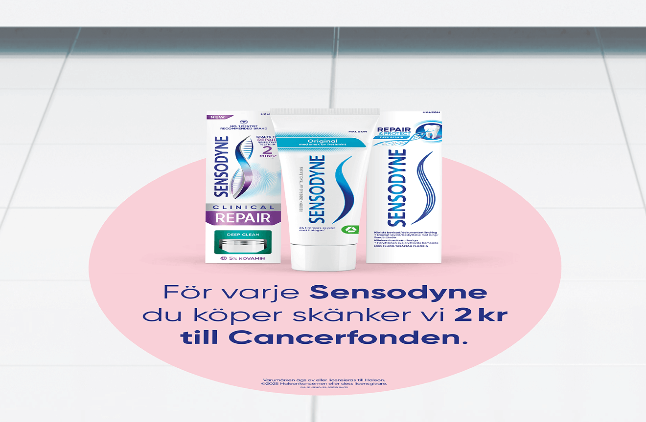 Case konsument rosa bandet 2025 sensodyne haleon golvdekal