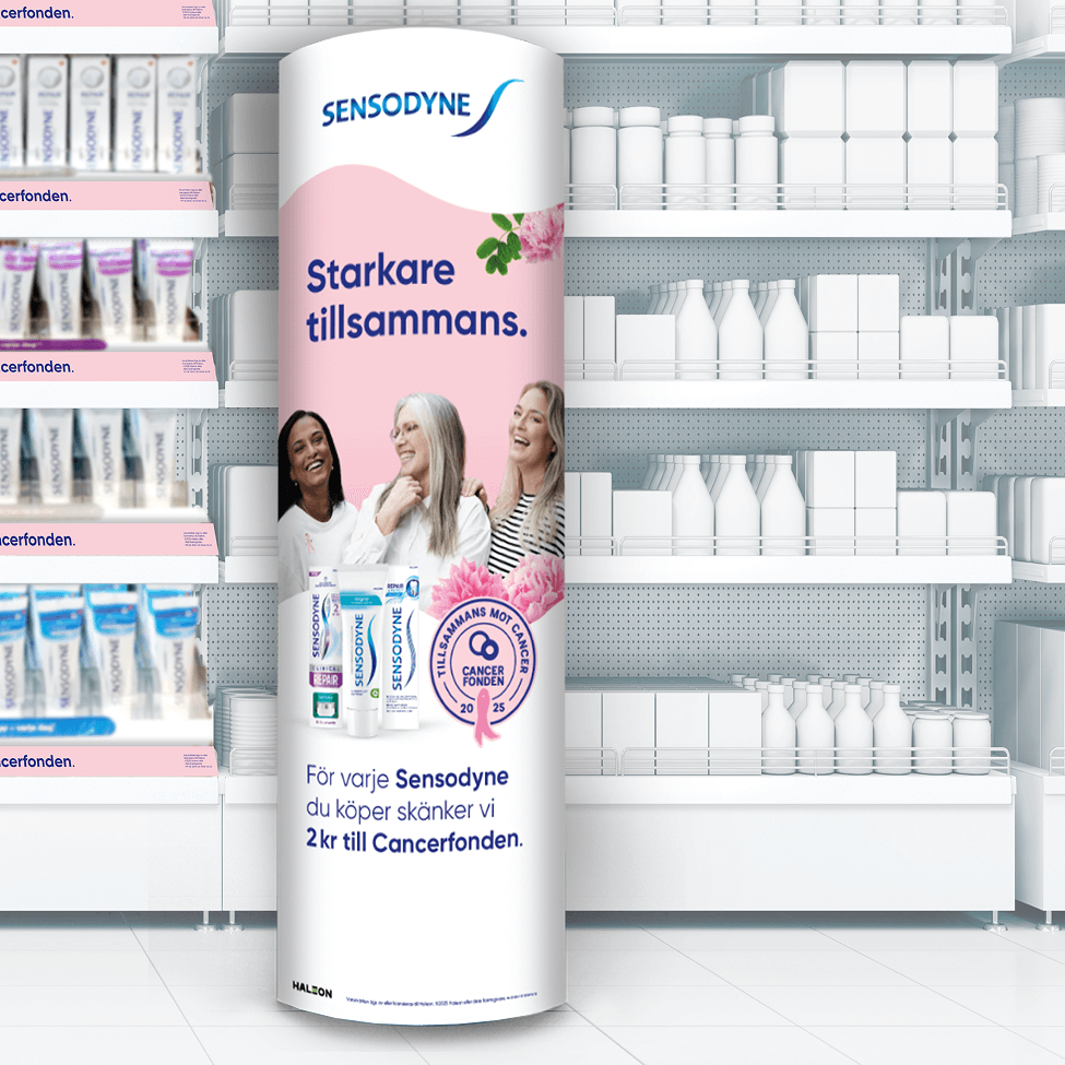 Case konsument rosa bandet 2025 sensodyne haleon golvstall
