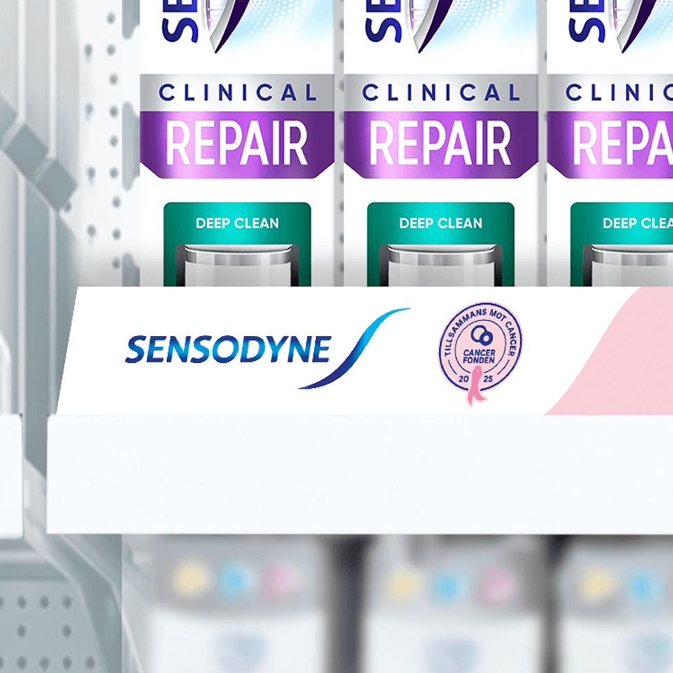 Case konsument rosa bandet 2025 sensodyne haleon hyllkantslist