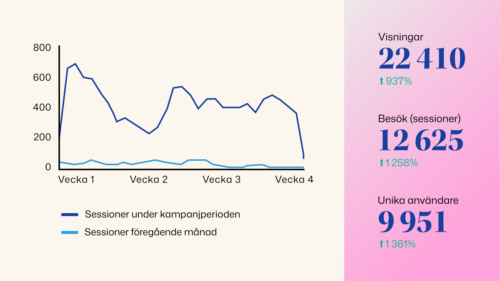 Case patient lanseringskampanj patientportal resultat