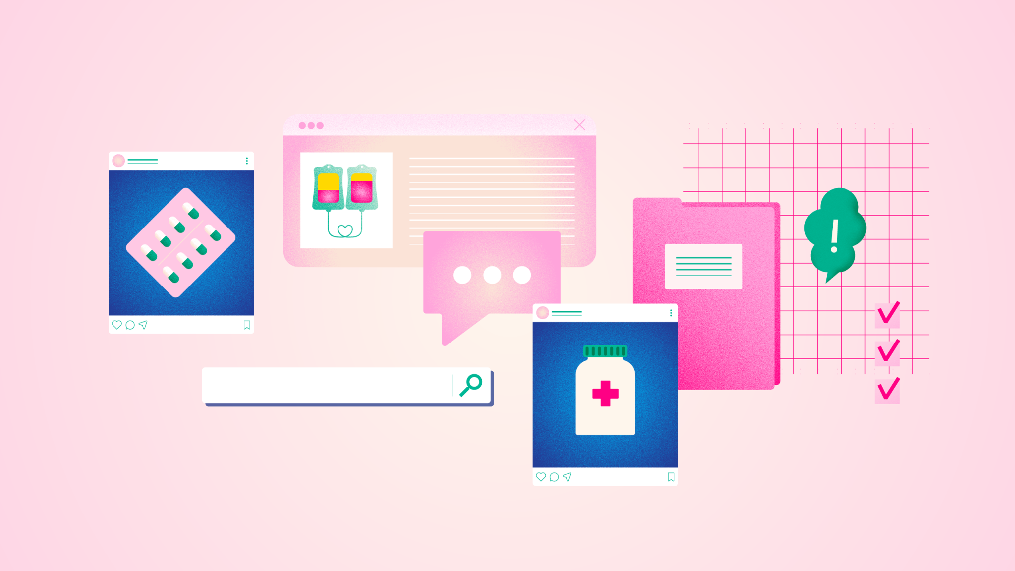 Case patient patientportal illustration