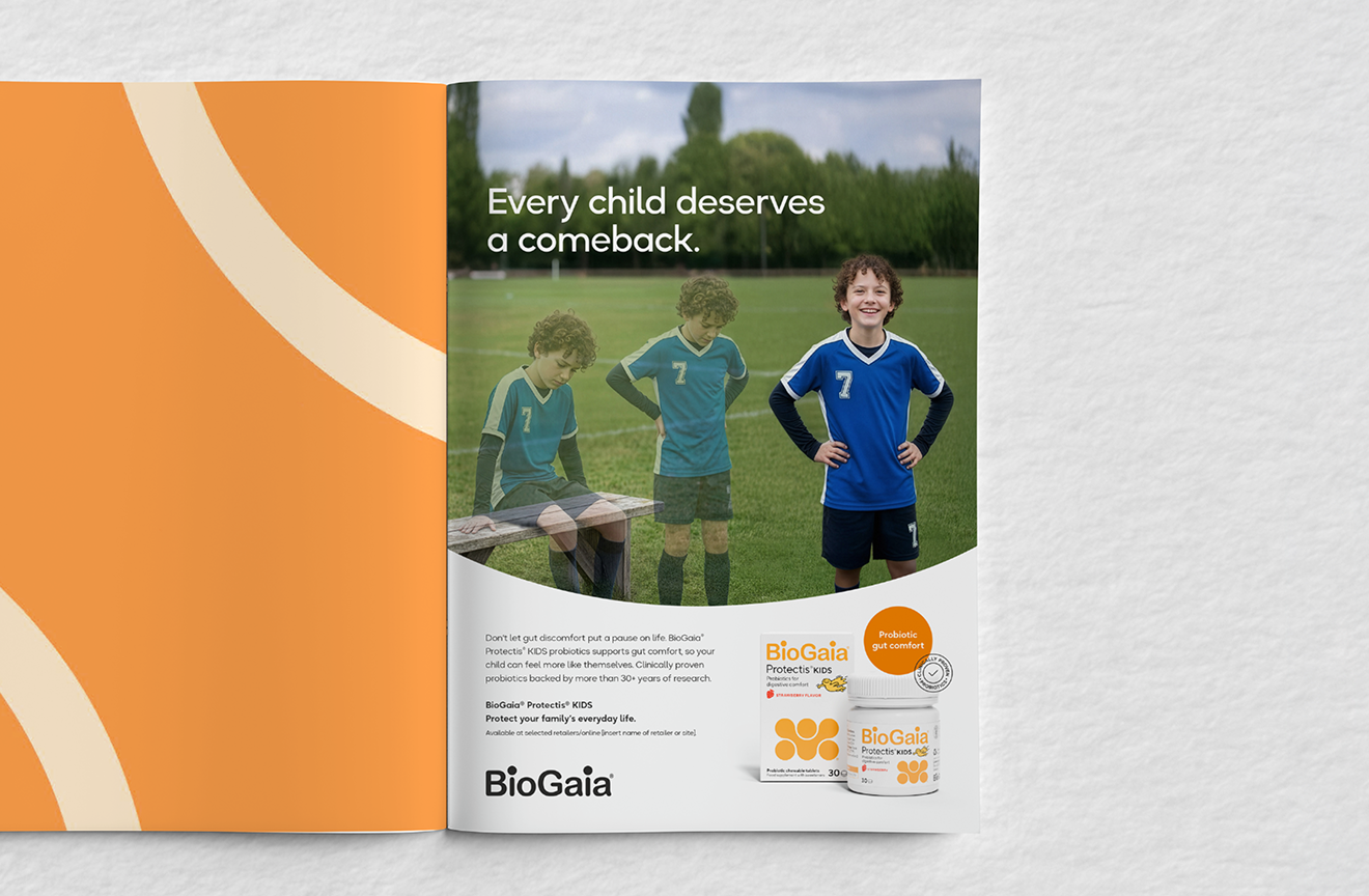 Case konsument global kampanj protectis kids biogaia printannons