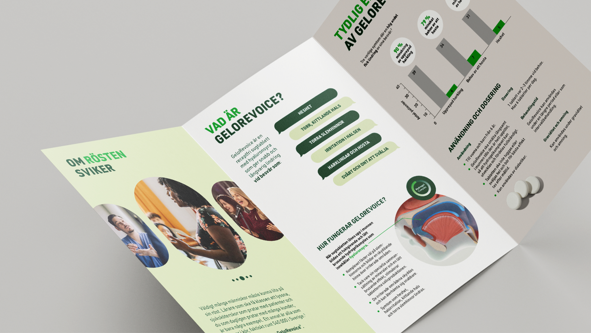 Case konsument kommunikationskoncept gelorevoice 13 hcp folder insida